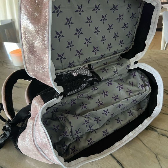 Rebel Pink Sparkle Cheer Backpack - Picture 9 of 9